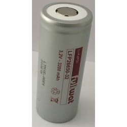 Bateria LiFePo4 - 22650 - 3,2v - 2000mAh Fullwat