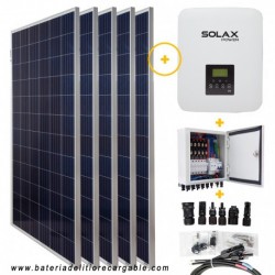 Kit solar autoconsumo 3kw monofasico