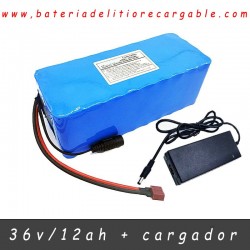 Pack bateria Li-ion 36v - 12000mAh recargable
