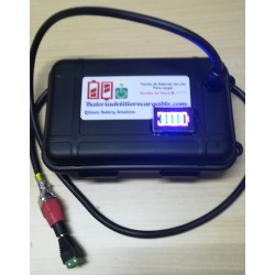 Automático huevo Atlético Kit de proteccion bateria para sondas de pesca