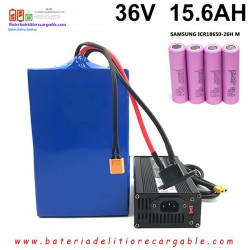 Batería Li-Ion 36v 15,6ah recargable