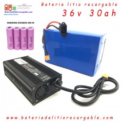 Bateria litio recargable 36v 30ah Samsung