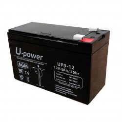 Bateria AGM Upower 12v 9ah