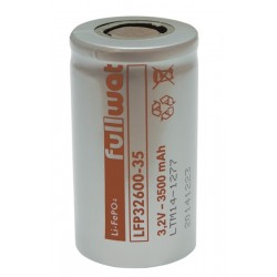 Bateria LiFePo4  32600  3,2v  3500mAh Fullwat