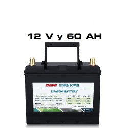 Bateria LiFePO4 12,8v 60ah