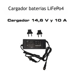 Cargador baterias LiFePo4...