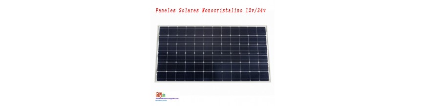 Panel solar Monocristalino 12v/24v