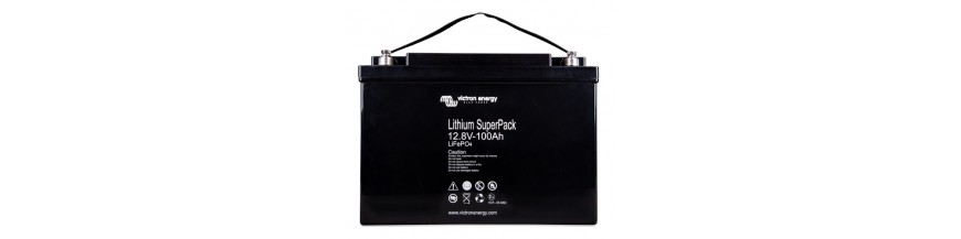 Baterias 12,8v SuperPack con quimica litio ferroso LiFePo4 